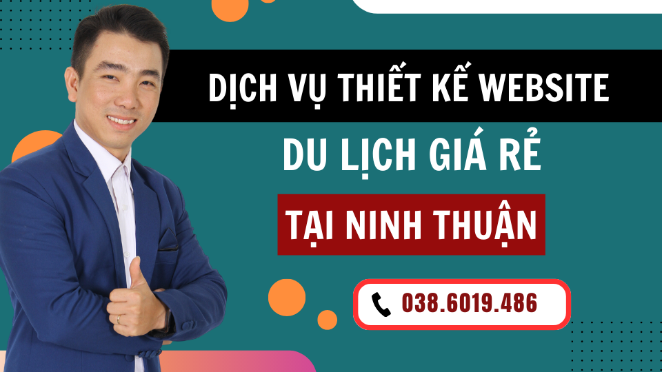 Dịch vụ Thiết kế website Du lịch giá rẻ Ninh Thuận