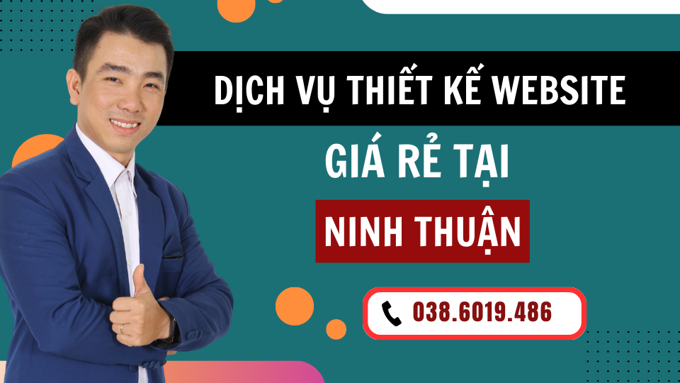 Dịch vụ Thiết kế website giá rẻ tại Ninh Thuận