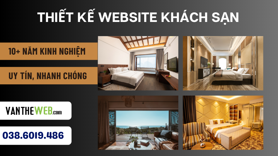 Dịch vụ Thiết kế website Khách sạn tại Ninh Thuận