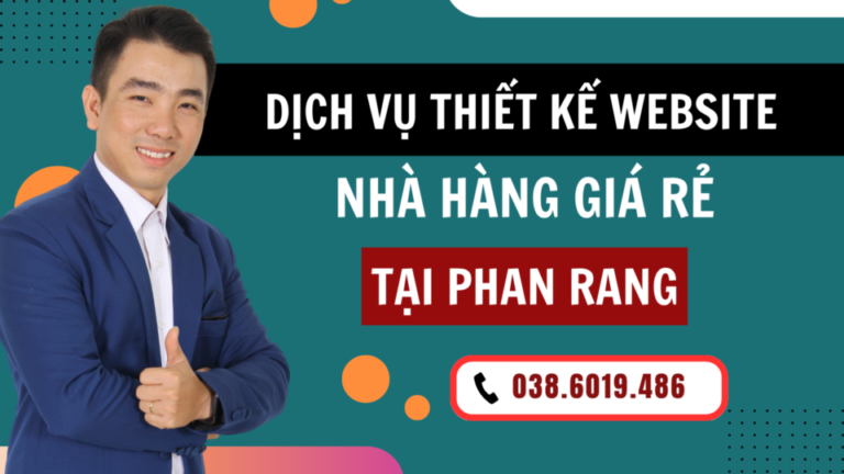 Dịch vụ Thiết kế website Nhà Hàng tại Phan Rang