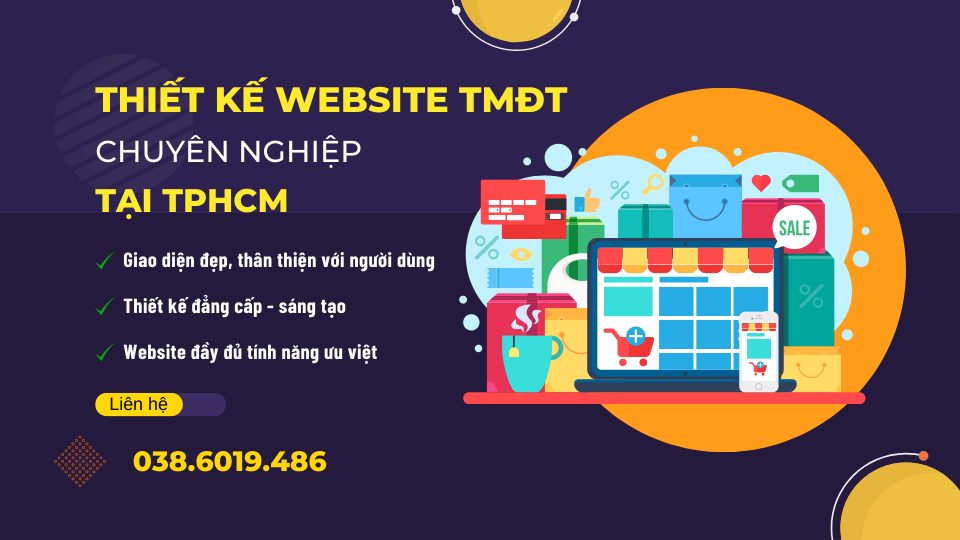 Công ty thiết kế website thương mại điện tử TPHCM chuyên nghiệp uy tín