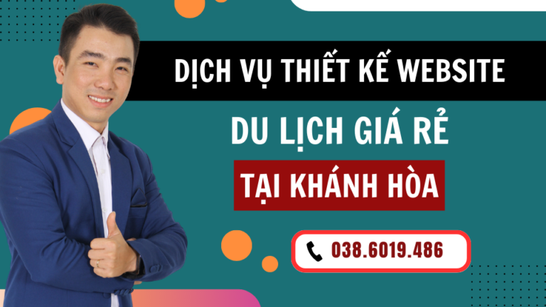 Thiết kế website du lịch giá rẻ Nha Trang Khánh Hòa