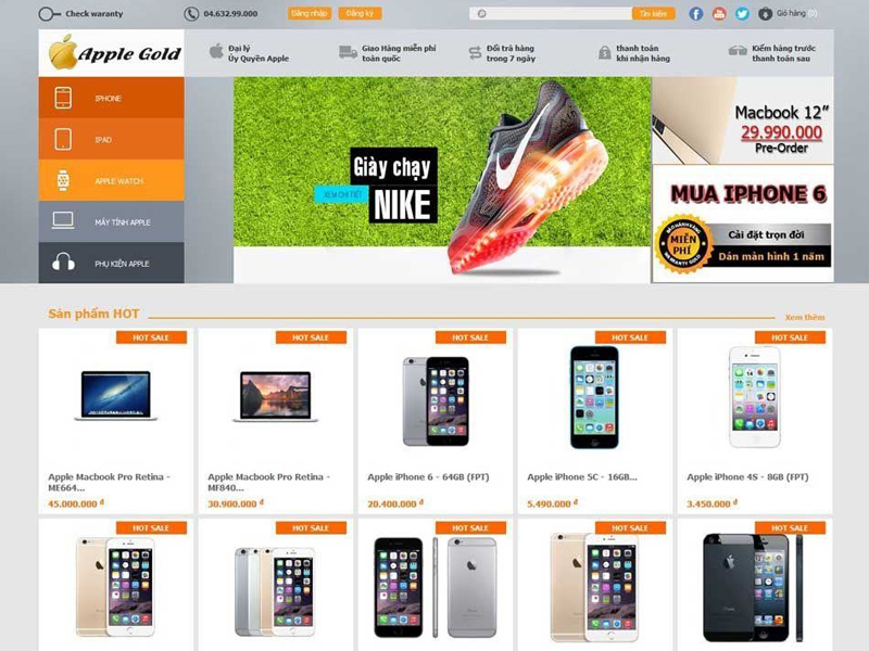 Thiết kế website thương mại điện tử tại Bình Thuận
