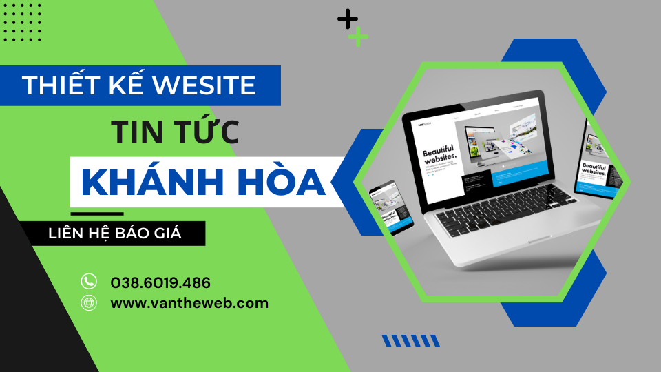 Công ty thiết kế website tin tức giá rẻ Nha Trang Khánh Hòa