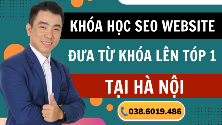 Khóa học SEO Website tại Hà Nội