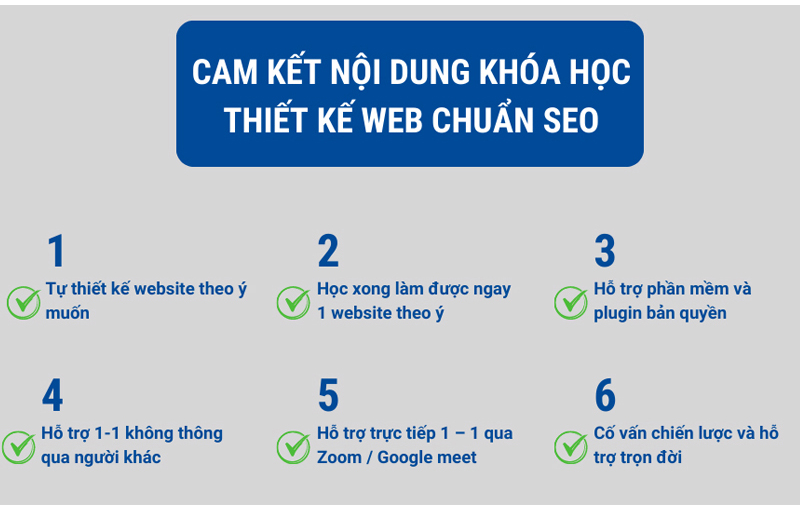Khóa học thiết kế website tại Hà Nội