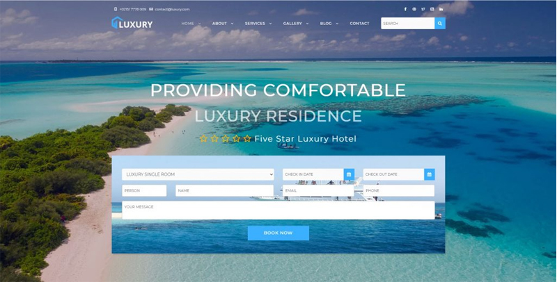 Thiết website khách sạn tại Đà Lạt