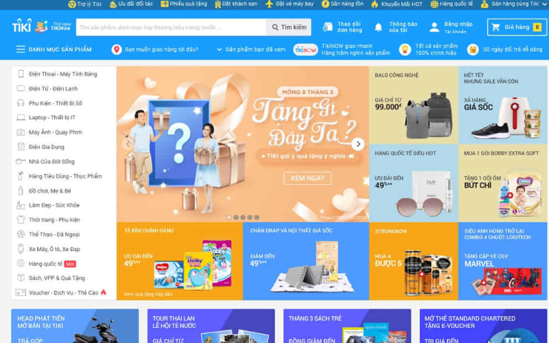 Thiết kế website thương mại điện tử tại Hà Nội