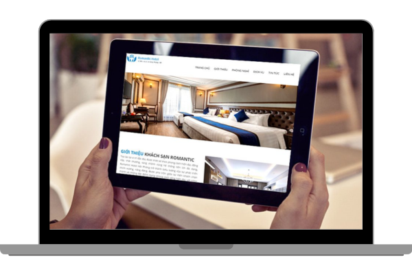 Dịch vụ thiết kế website khách sạn giá rẻ tại Vùng Tàu
