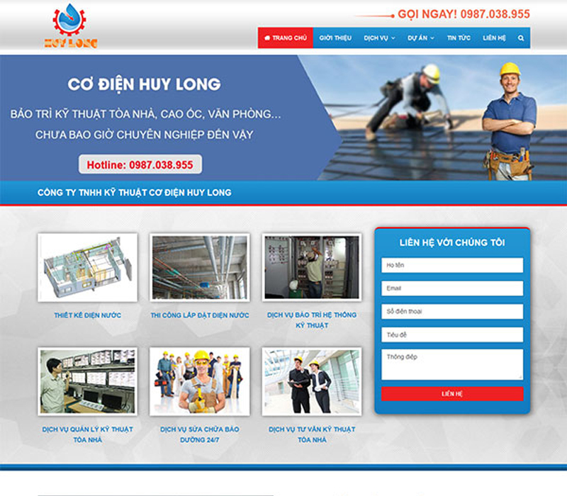 Thiết kế website giới thiệu giá rẻ tại Tây Ninh