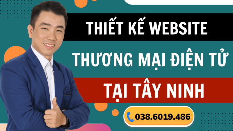 Thiết kế Website thương mại điện tử tại Tây Ninh