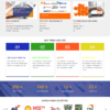 Mẫu website kế toán thuế WordPress Flatsome giá rẻ