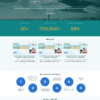 Mẫu website dịch vụ vận chuyển quốc tế logistic WordPress Flatsome giá rẻ