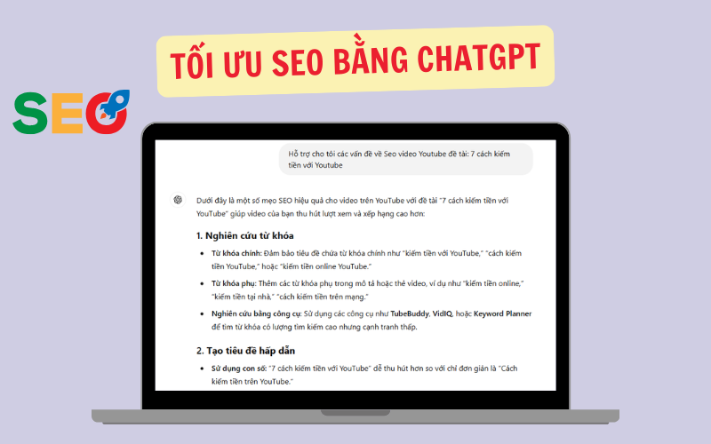 Tối Ưu SEO Cho Video YouTube Bằng ChatGPT