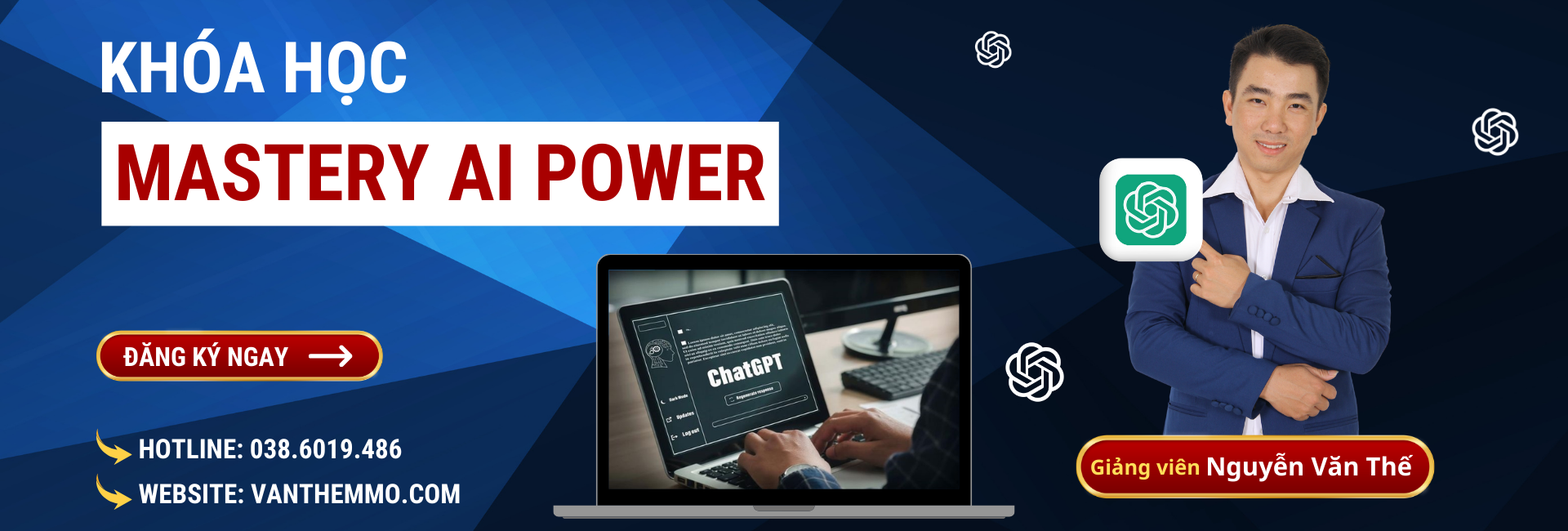 Khoá học Mastery AI Power Chuyên Gia Văn Thế