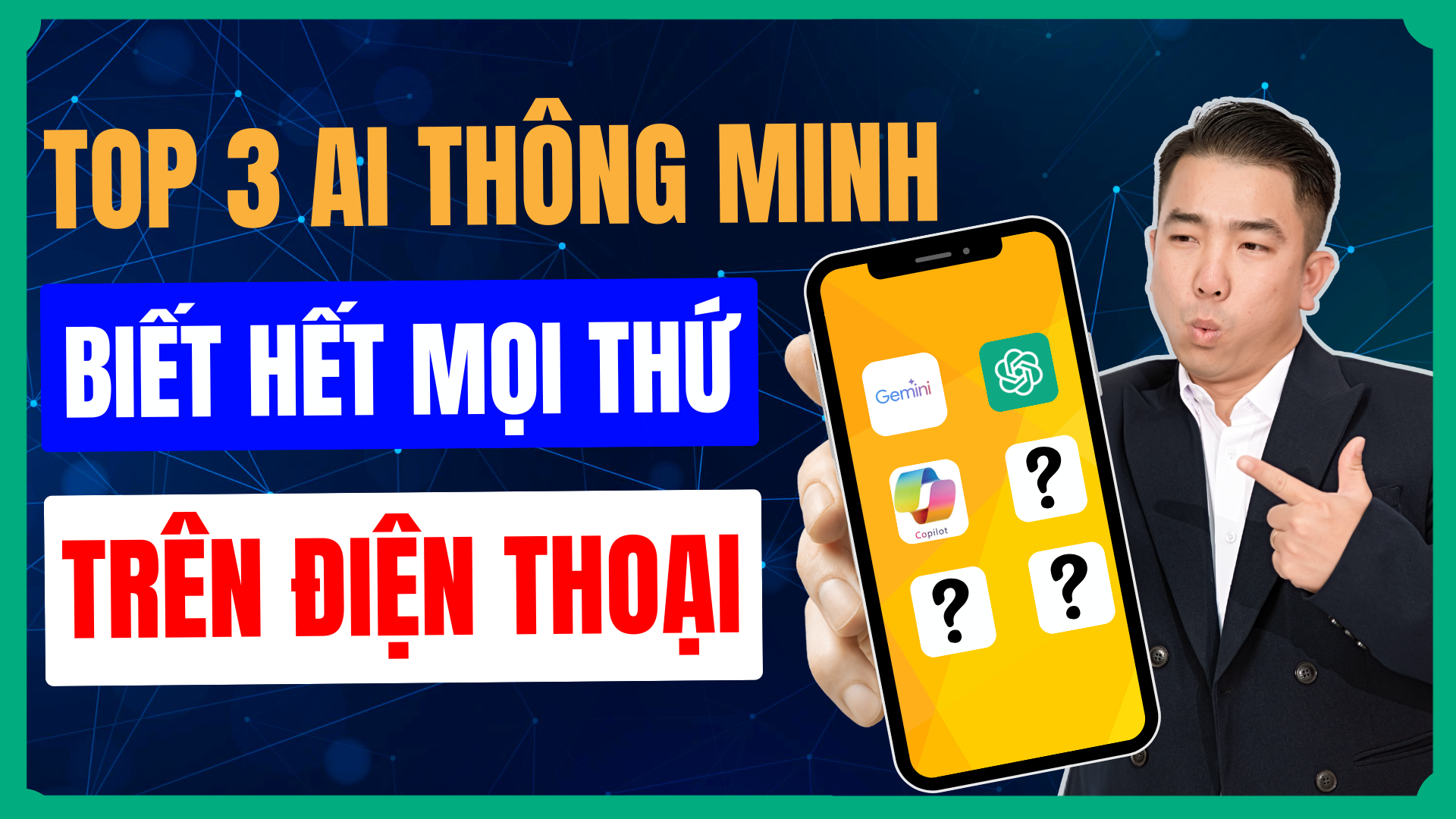 Top 3 AI Điện Thoại Thông Minh Nhất Hành Tinh