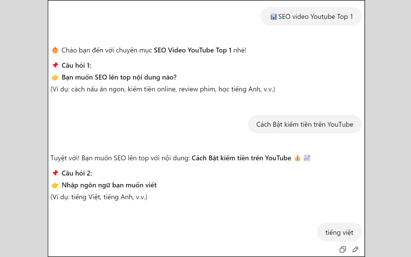 Tối ưu SEO bằng trợ lý AI
