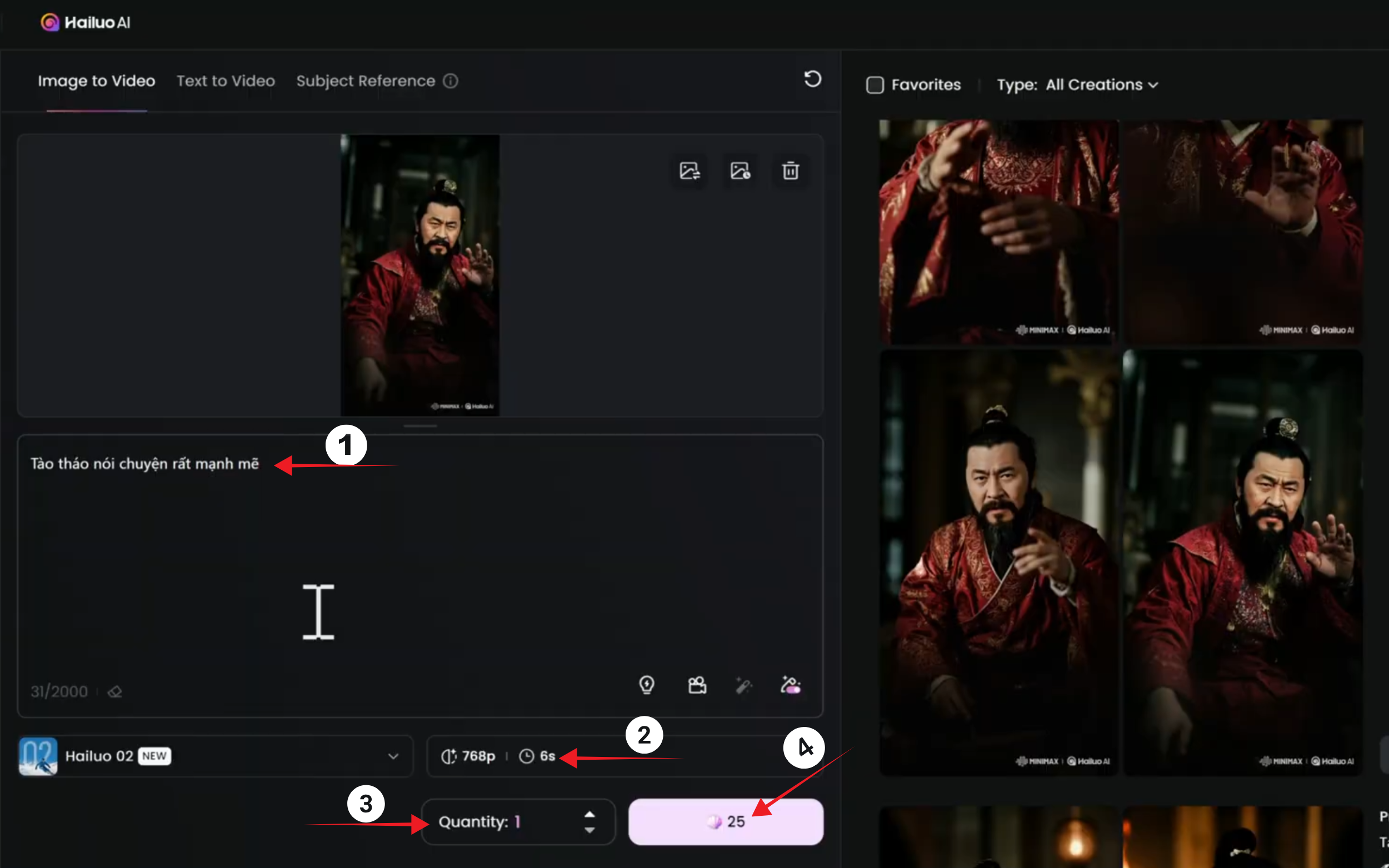 Tạo video từ ảnh 