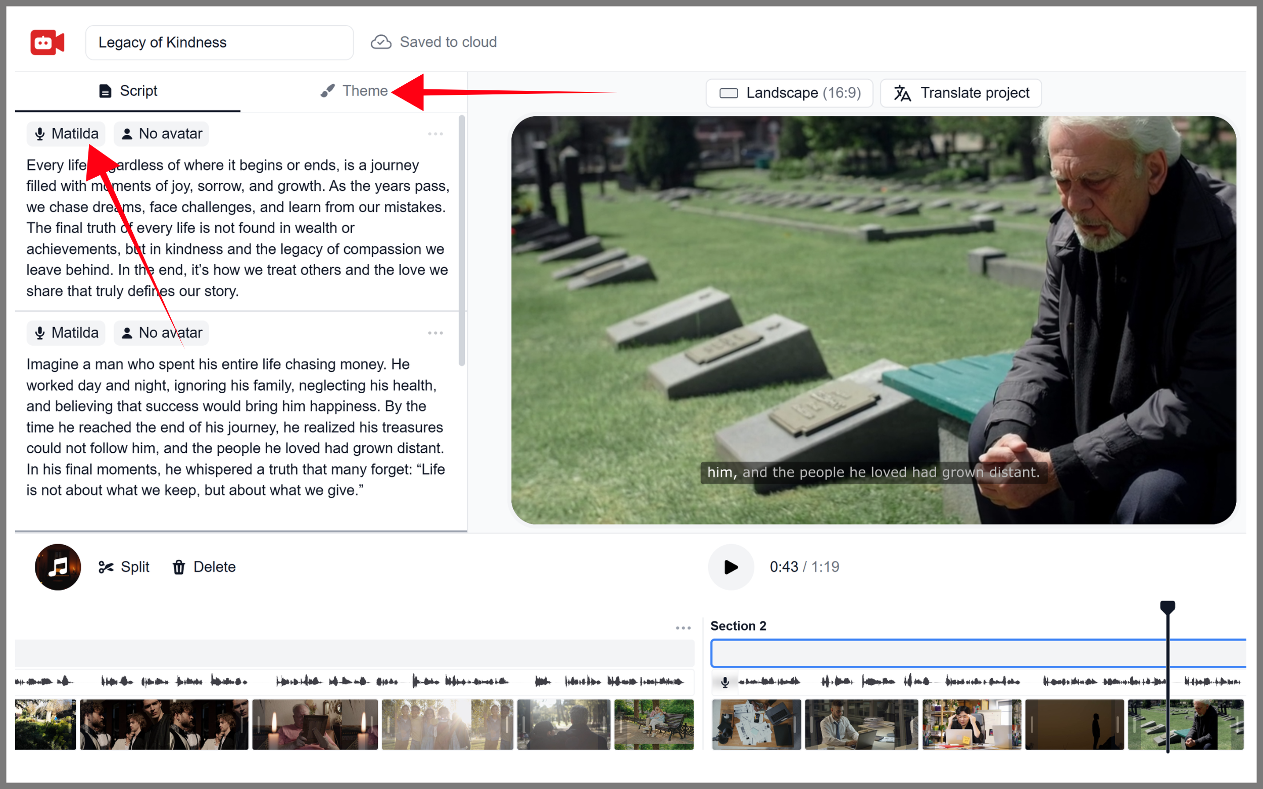 Tạo video với AI VideoGen