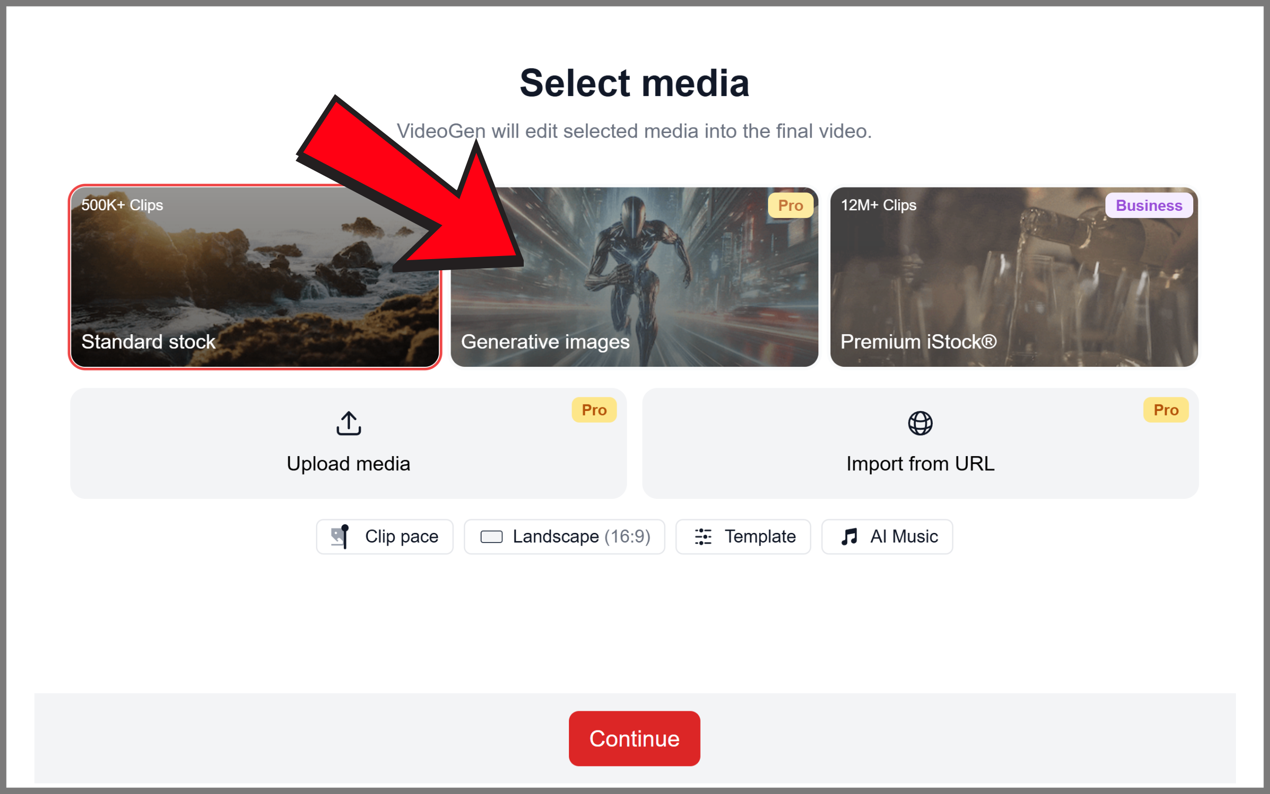 Tạo video với AI VideoGen