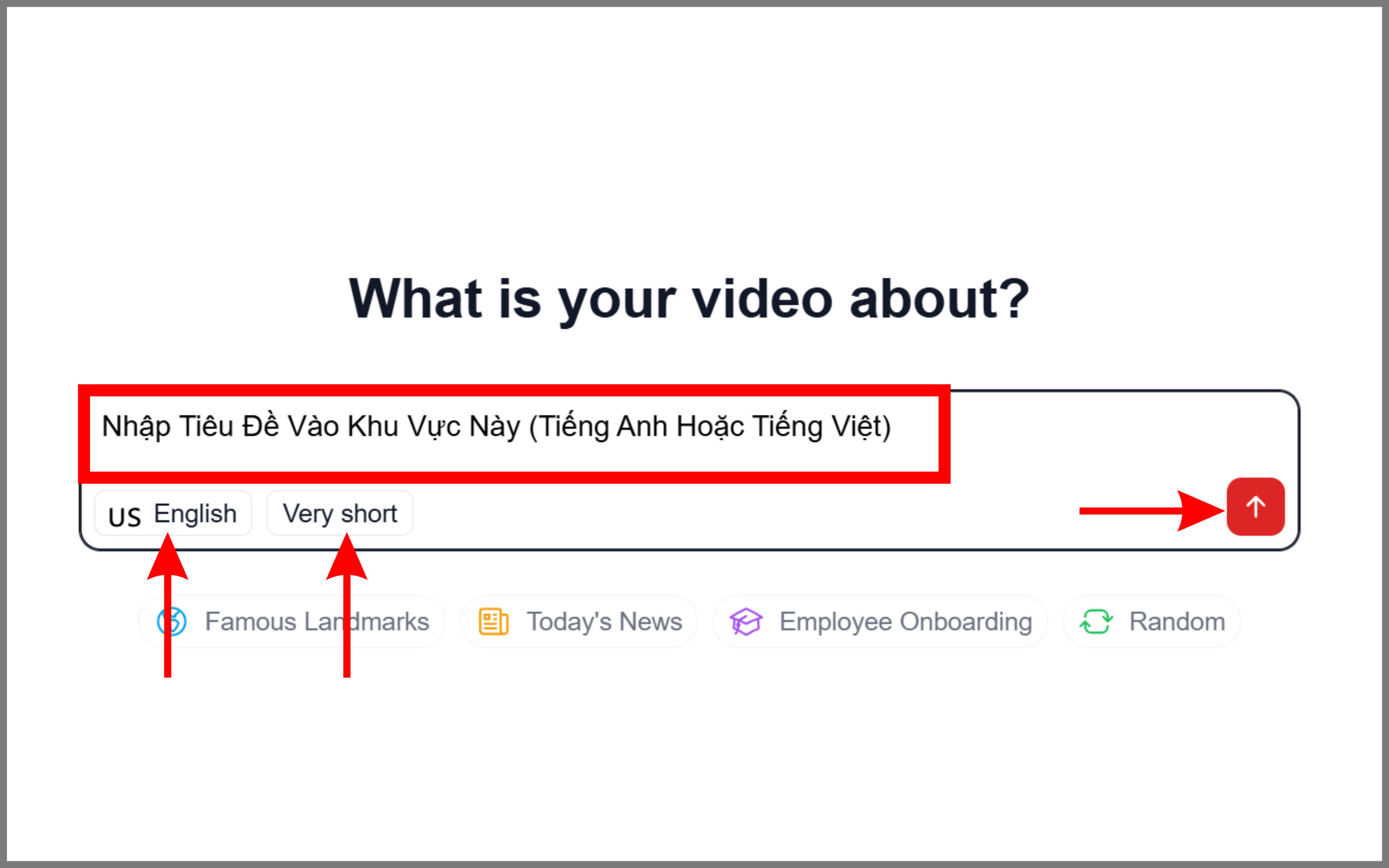 Tạo Video Với AI VideoGen