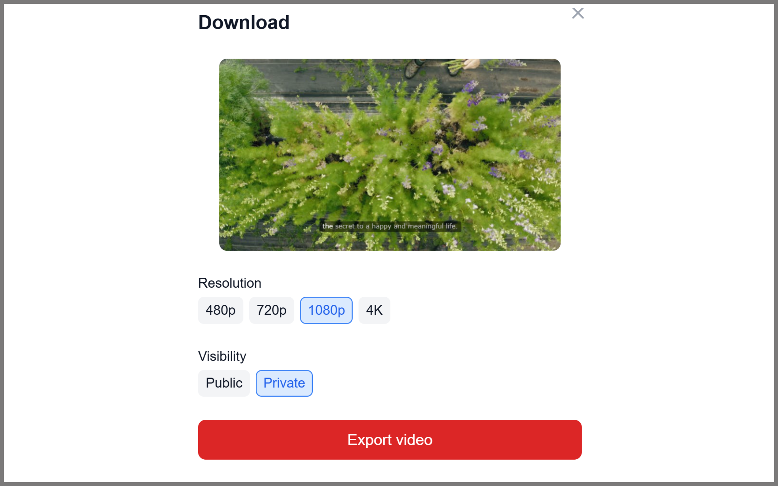 Xuất Video Đúng Tỉ lệ