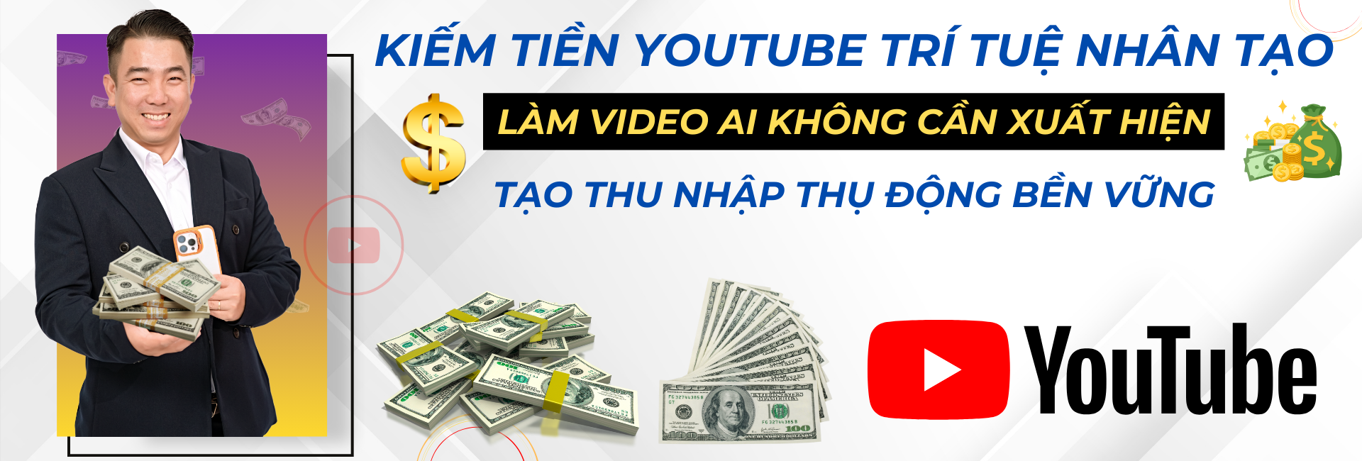 Khóa học kiếm tiền YouTube Trí Tuệ Nhân Tạo