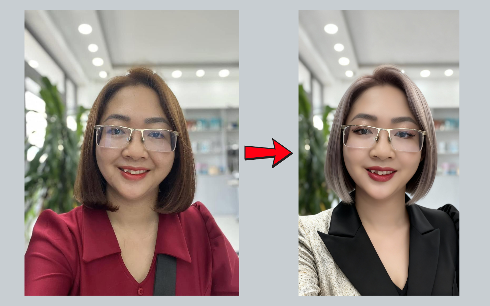 Thay Đổi Kiểu Tóc, Makeup, Outfit