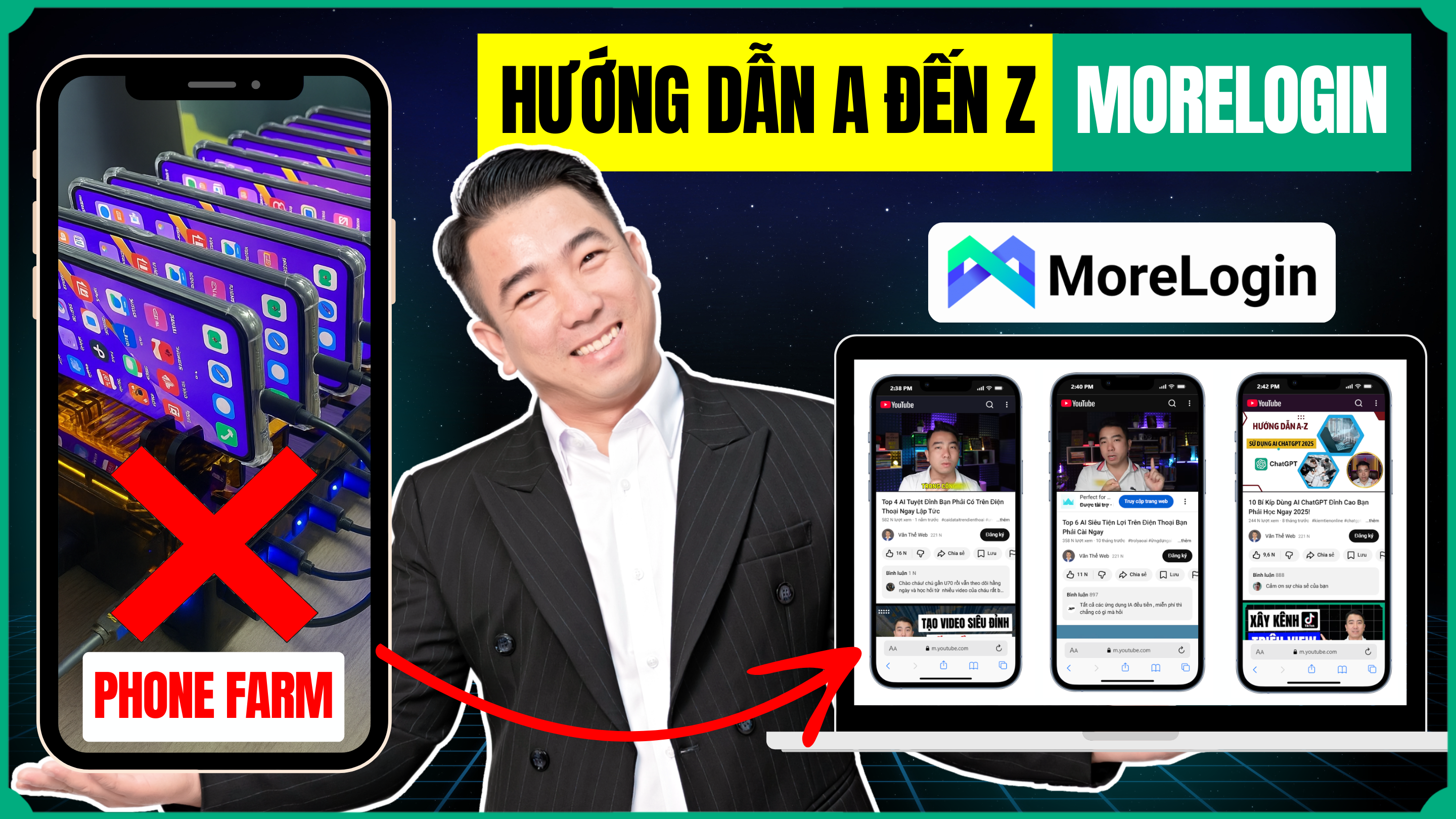 MoreLogin CloudPhone Miễn Phí
