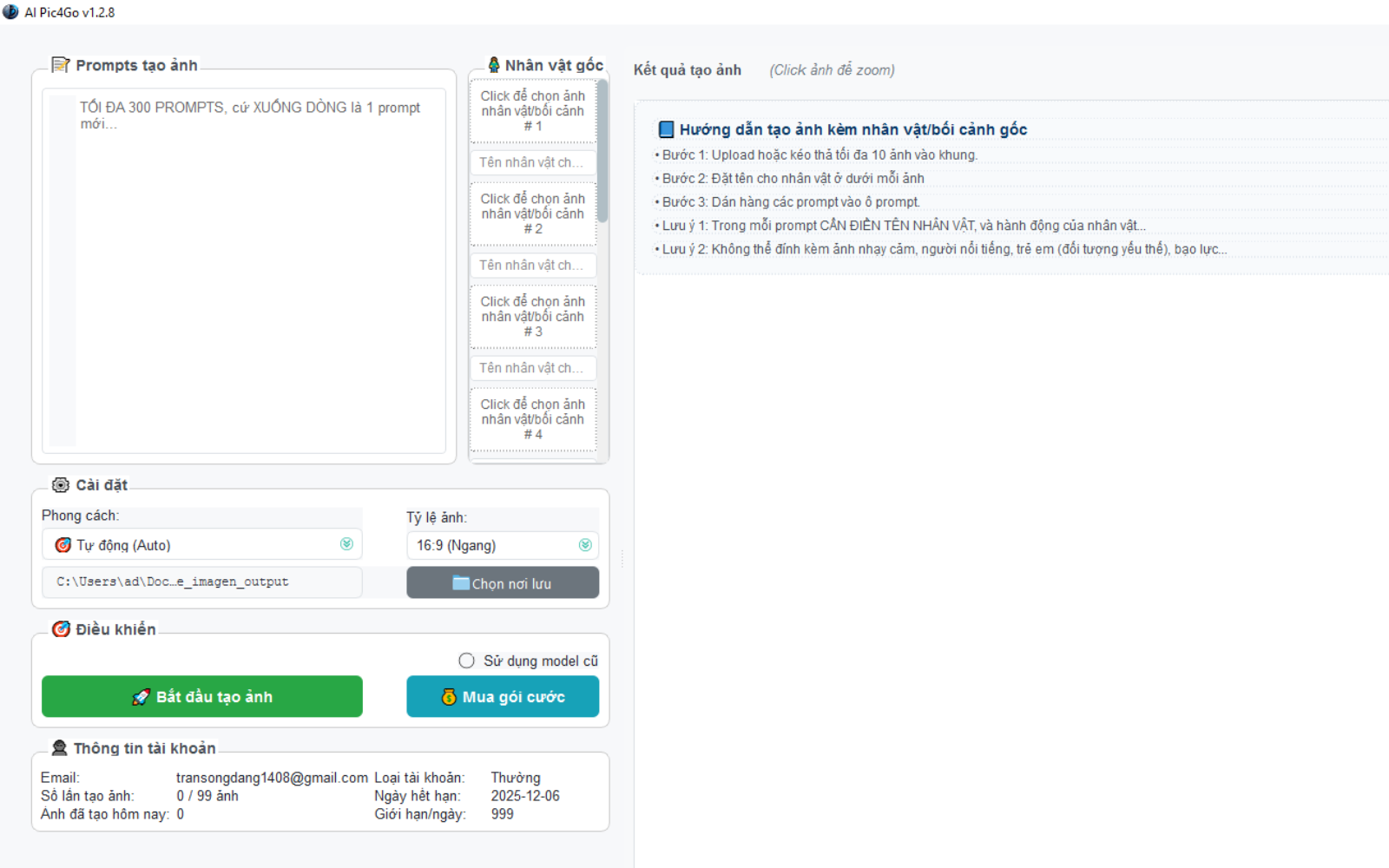 Hướng dẫn tạo ảnh tự động bằng AI chỉ với 1 click