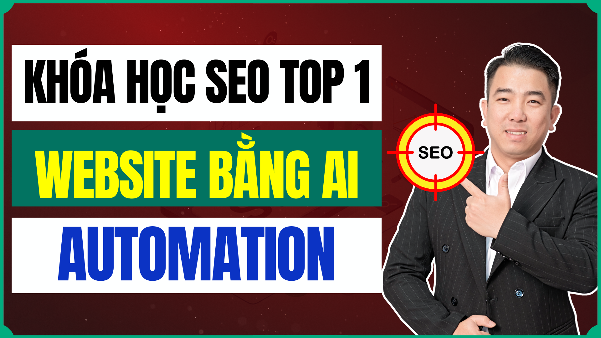Khóa học SEO Website Google bằng AI