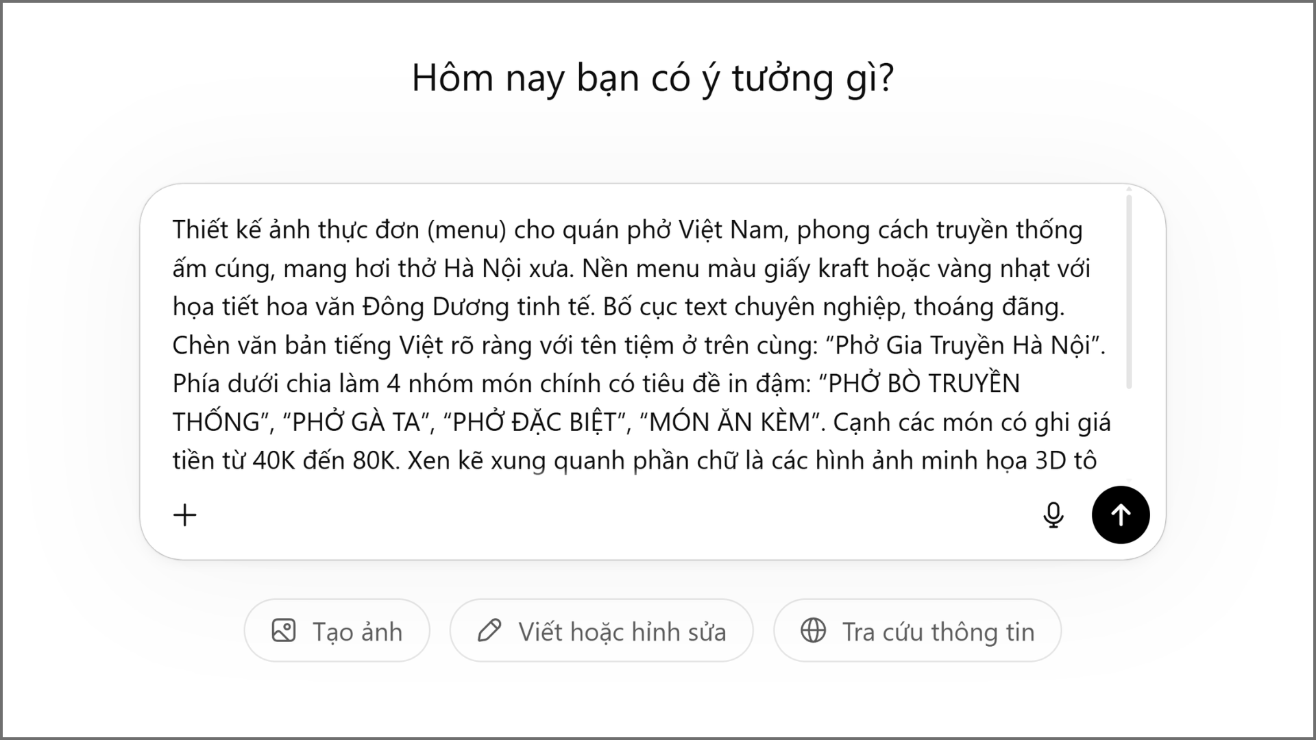 Tạo Menu Nhà Hàng Siêu Đẹp Trong 60 Giây