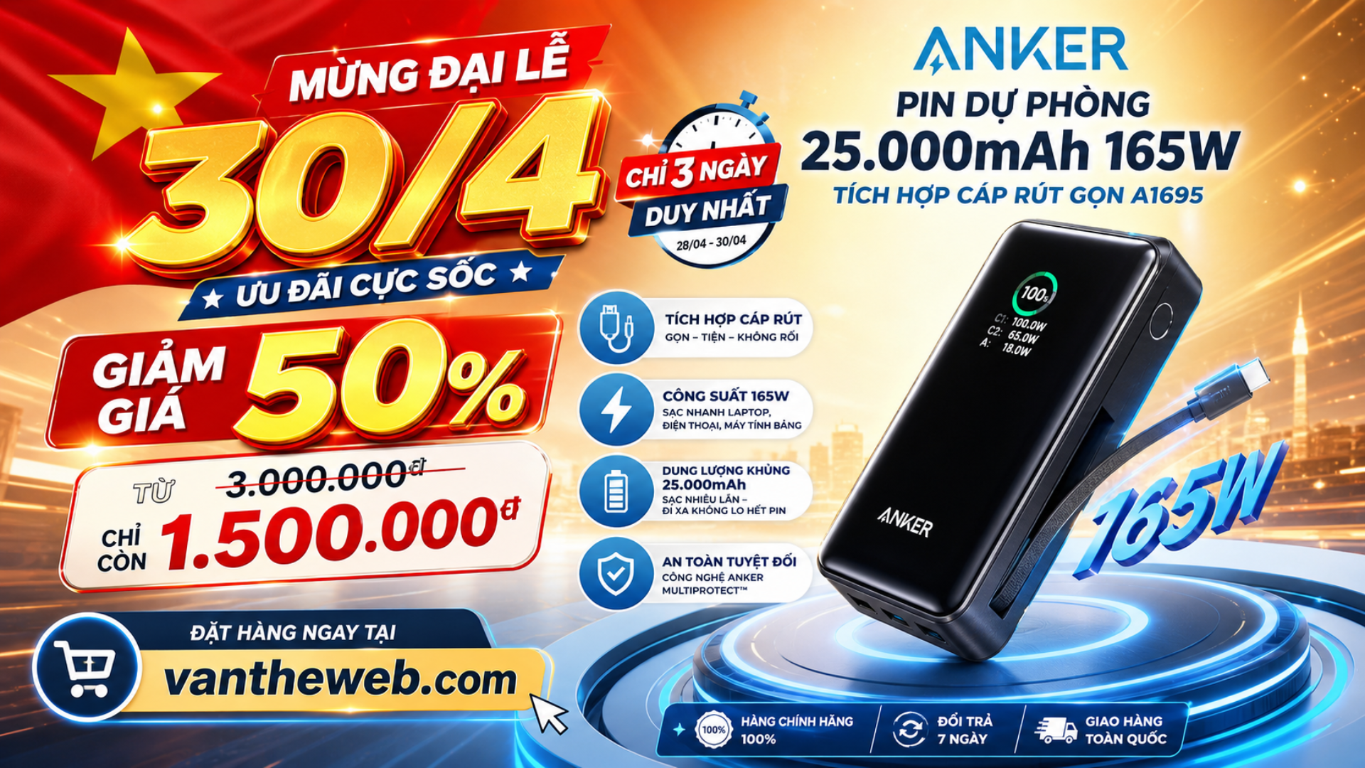Thiết Kế Banner Quảng Cáo Khuyến Mãi Cực Chất